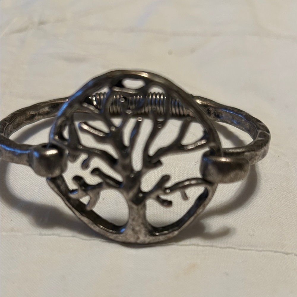 Silver Tree of Life Bracelet